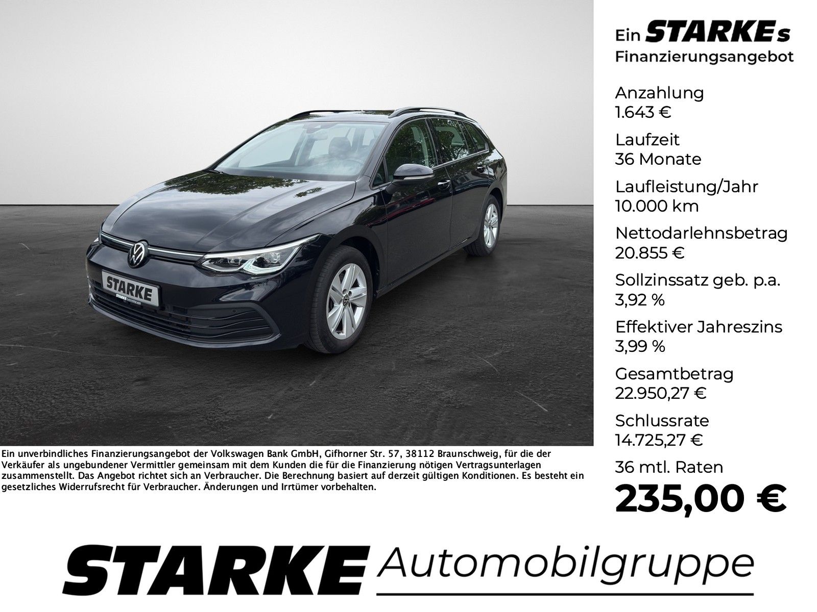 Golf Variant 2.0 TDI DSG Life AHK Navi LED Kame